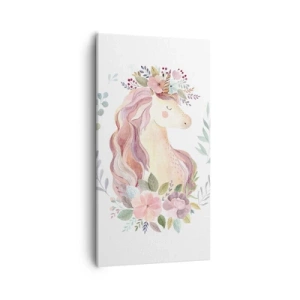 Quadro em tela - Um convite ao mundo dos contos de fadas - 55x100 cm