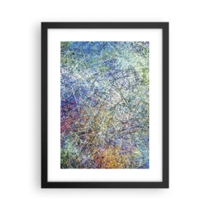 Pôster com moldura preta - Não é assim tão simples - 30x40 cm