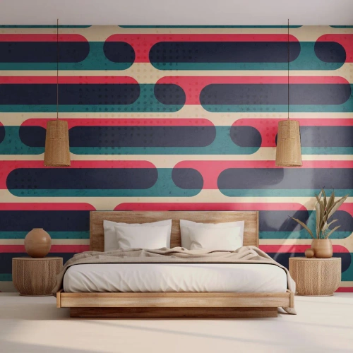 Papel de Parede Autocolante Deluxe Sticker - Avançado e profundo - Abstração, Pedaço, Arte Moderna - 250x175 cm