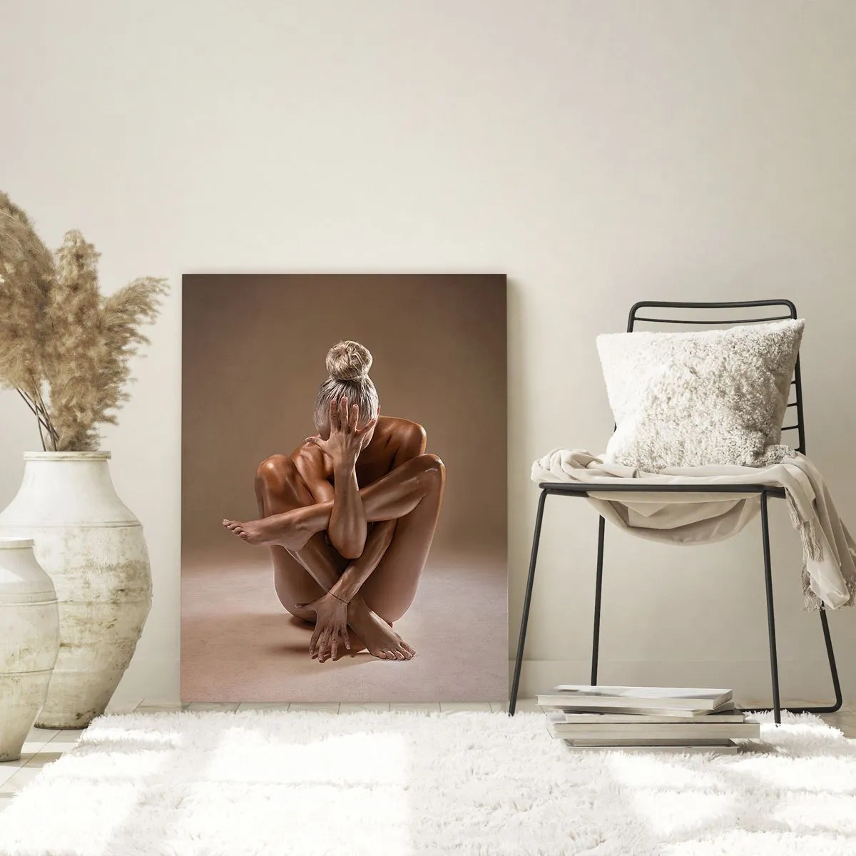 Quadro em vidro - Unidade de corpo e alma - 70x100 cm