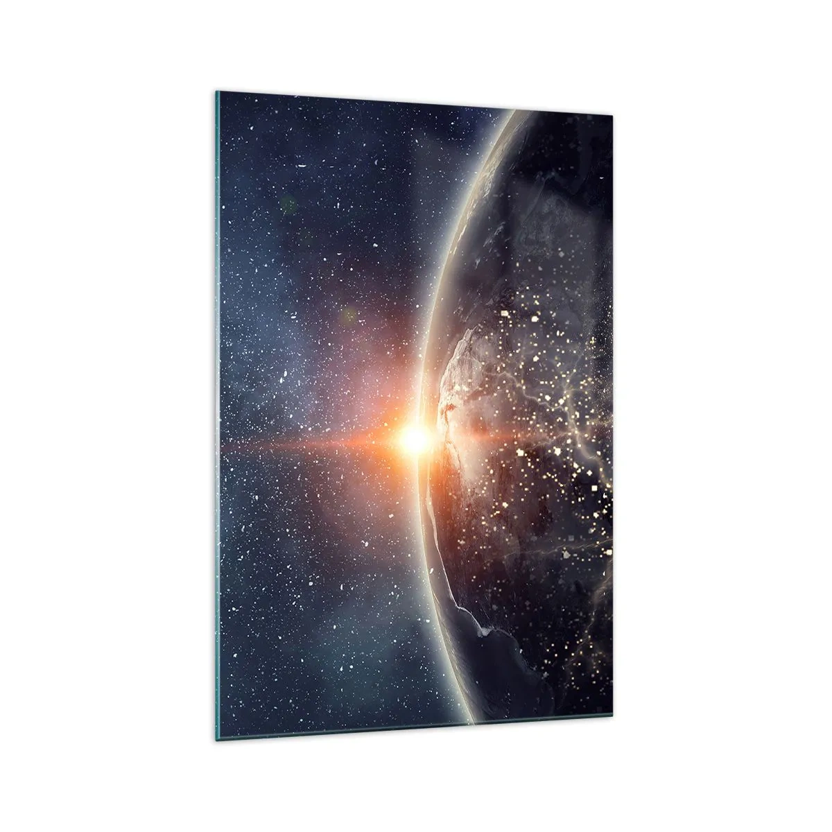 Quadro em vidro - Numa nova perspetiva - 70x100 cm
