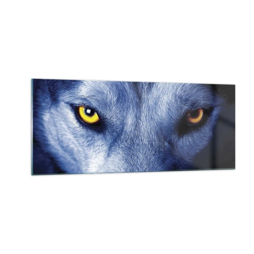 Quadro em vidro - Olhar hipnotizante - 100x40 cm