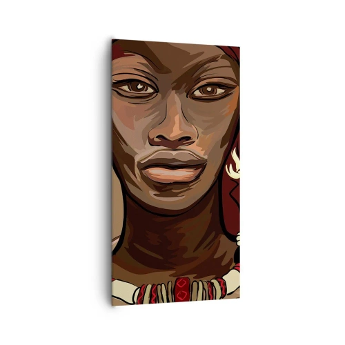 Quadro em tela - Vénus de Ébano - 65x120 cm