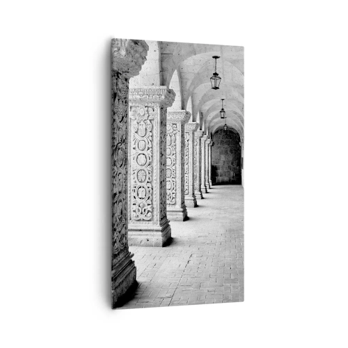 Quadro em tela - E para onde...? - 55x100 cm
