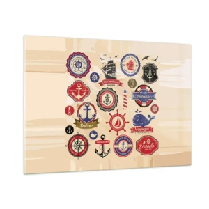 Quadro em vidro - Irmandade da vela - 100x70 cm