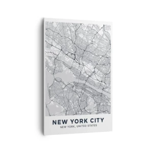 Quadro em tela - Anatomia de uma metrópole - 80x120 cm