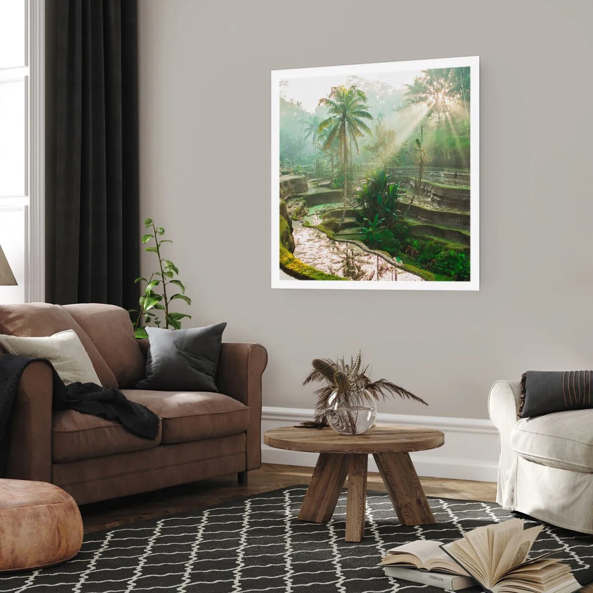 Pôster - Crescer ao sol - 50x50 cm