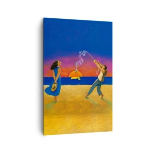Quadro em tela - Mais do que uma estrela do céu - 80x120 cm