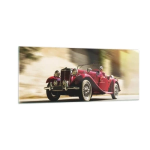 Quadro em vidro - Mais bonita que a Vitória de Samotrácia - 100x40 cm