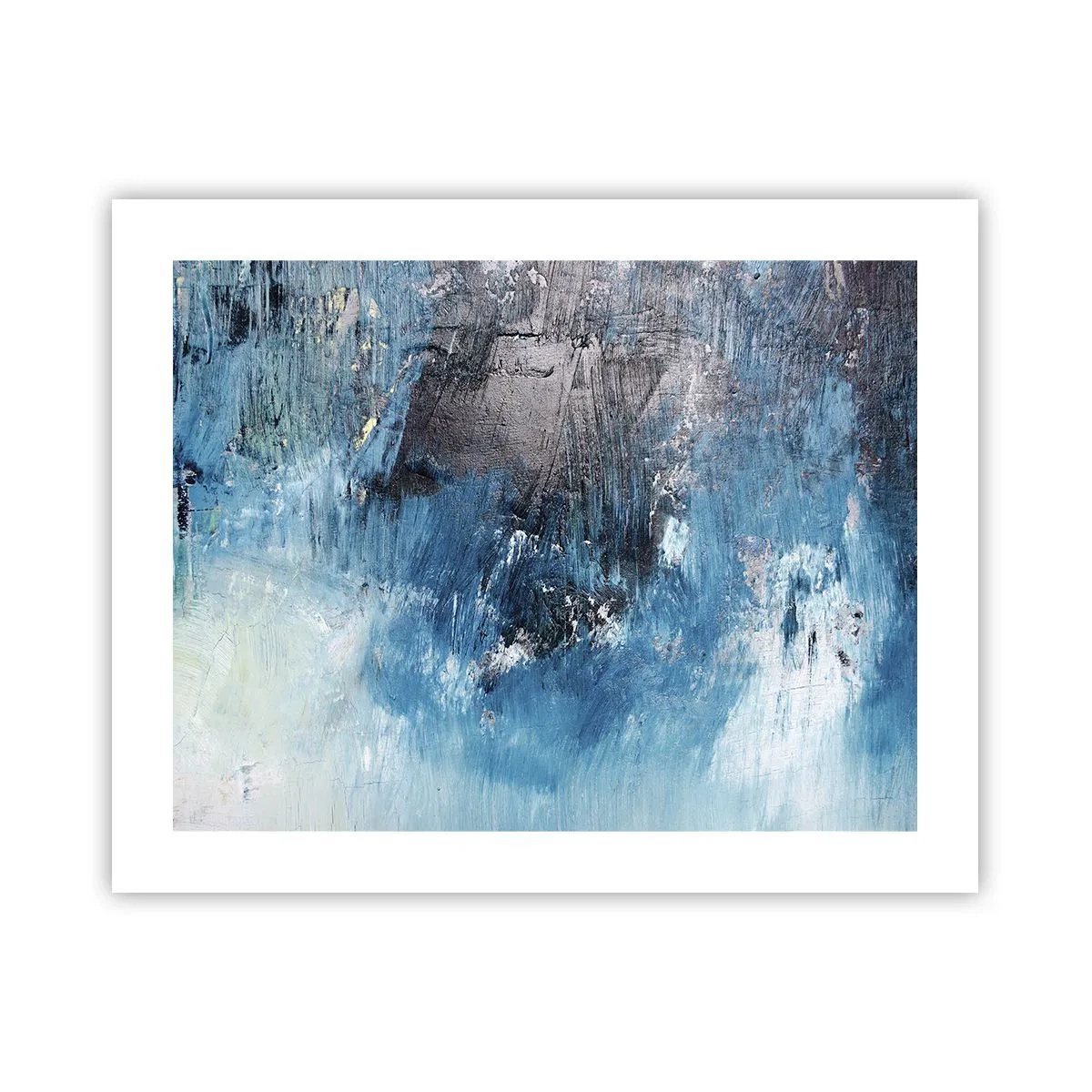 Pôster - Rapsódia em azul - 50x40 cm