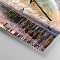 Mostrador com traços