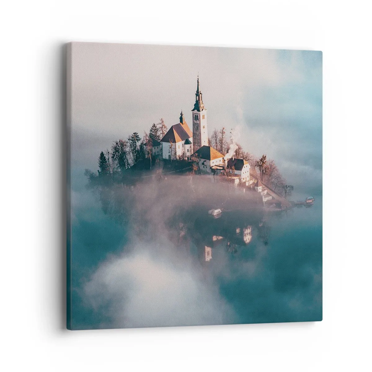 Quadro em tela - A ilha dos Sonhos - 40x40 cm