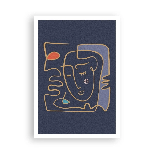 Pôster - Nos pensamentos - 70x100 cm