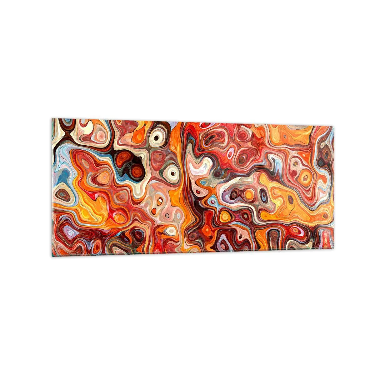 Quadro em vidro - Se as nozes tivessem derretido no mel - 120x50 cm