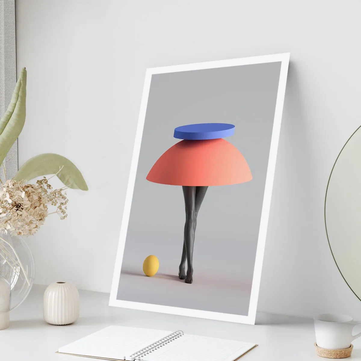 Pôster - Composição surrealista - 50x70 cm