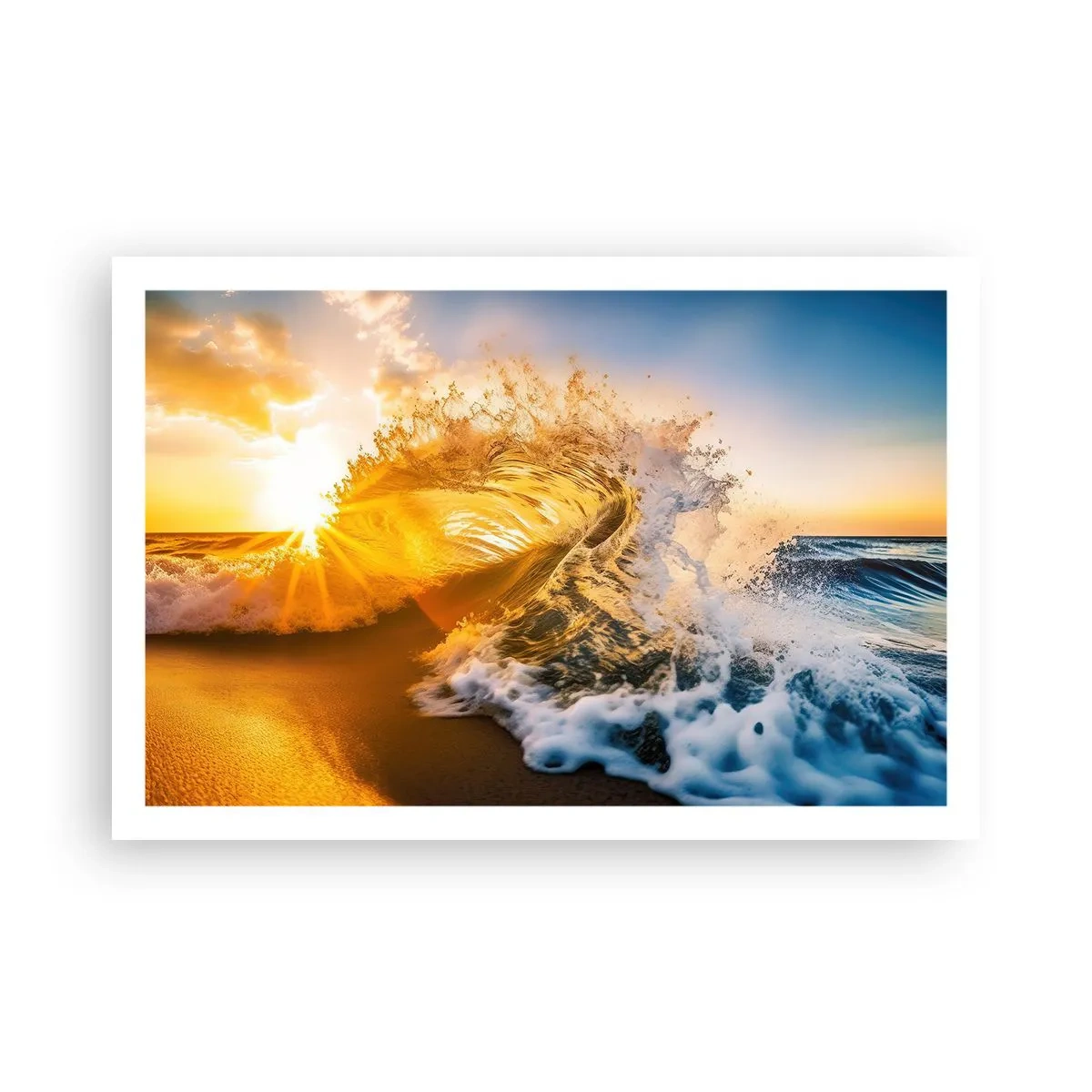 Pôster - Diversão na areia - 91x61 cm