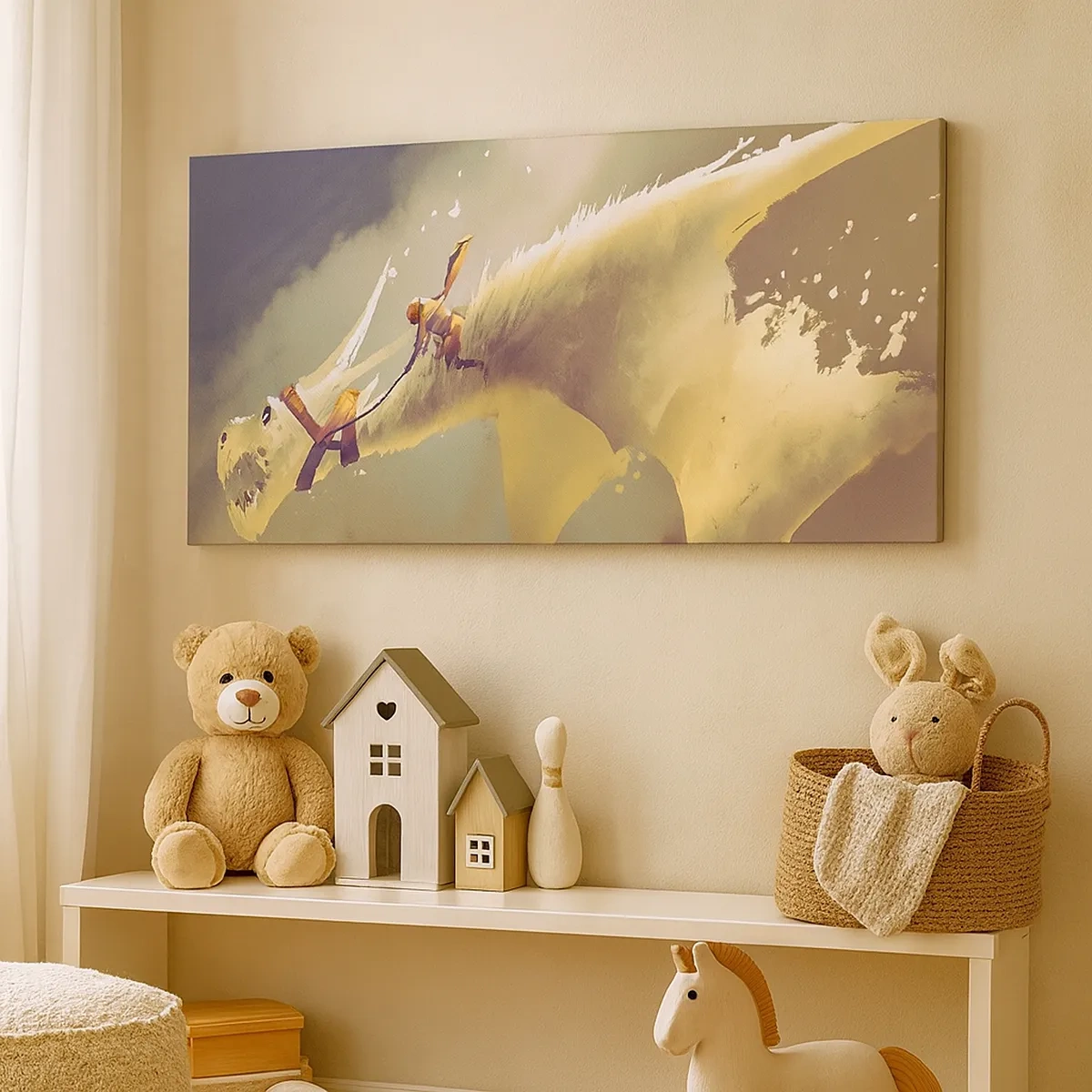 Quadro em tela - A resgatar o mundo - 30x30 cm