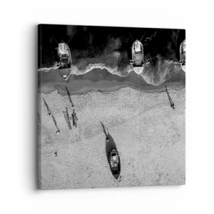 Quadro em tela - Ainda na costa… - 30x30 cm