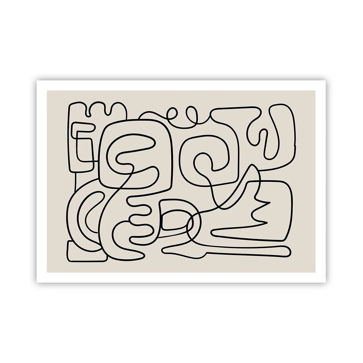 Pôster - Na trilha - 100x70 cm