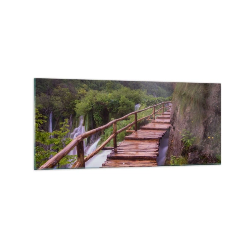 Quadro em vidro - Beleza inacreditável - 120x50 cm