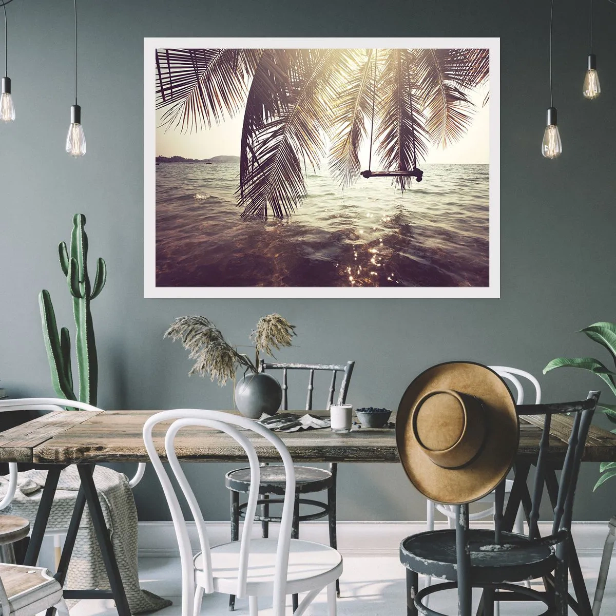 Pôster - Deixe-se levar pela imaginação - 70x50 cm