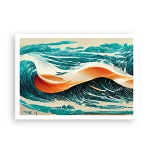Pôster - O sonho de um surfista - 100x70 cm