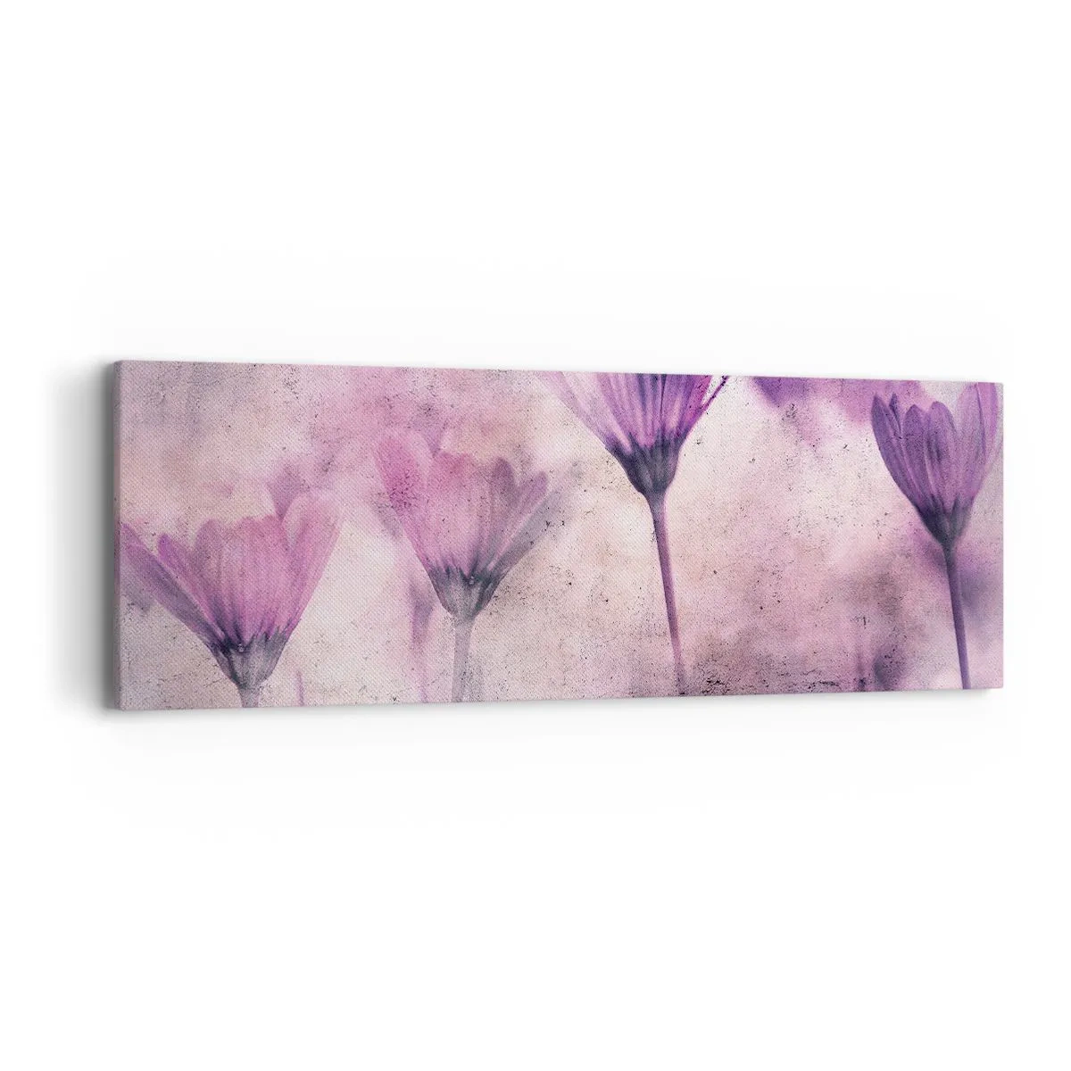 Quadro em tela - Sonho de flores - 90x30 cm