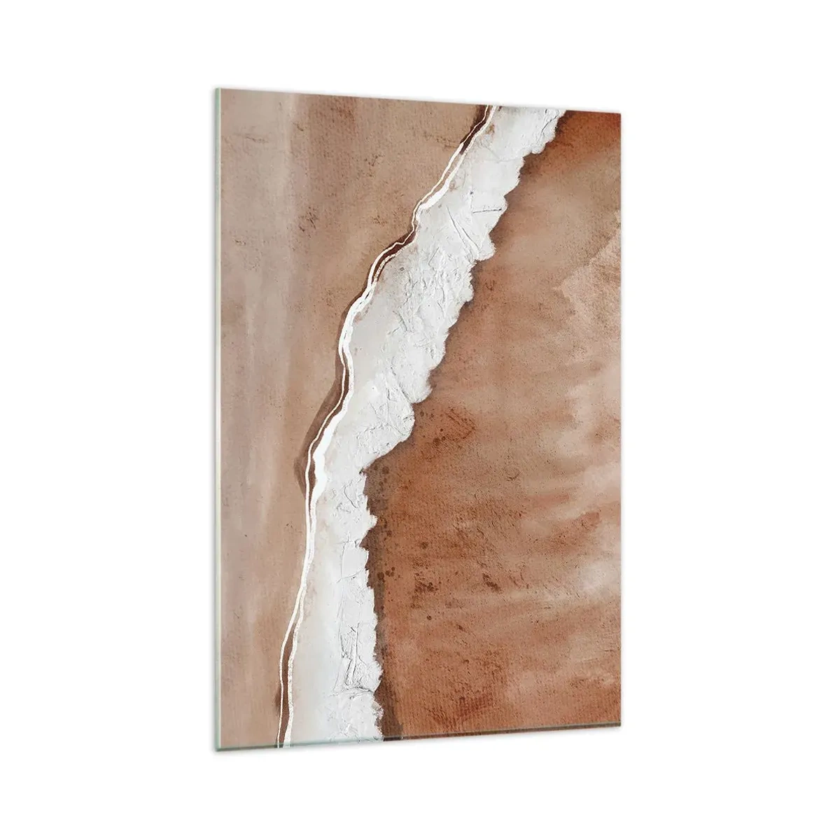 Quadro em vidro - Nas cores da terra - 80x120 cm