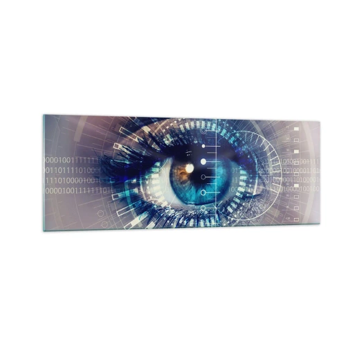 Quadro em vidro - Achas que me conheces - 140x50 cm