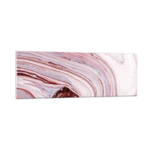 Quadro em vidro - Em frente, depois à direita para baixo - 90x30 cm