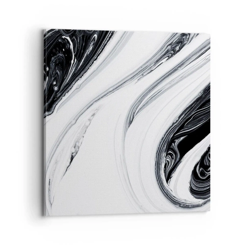 Quadro em tela - Uma combinação de opostos - 70x70 cm