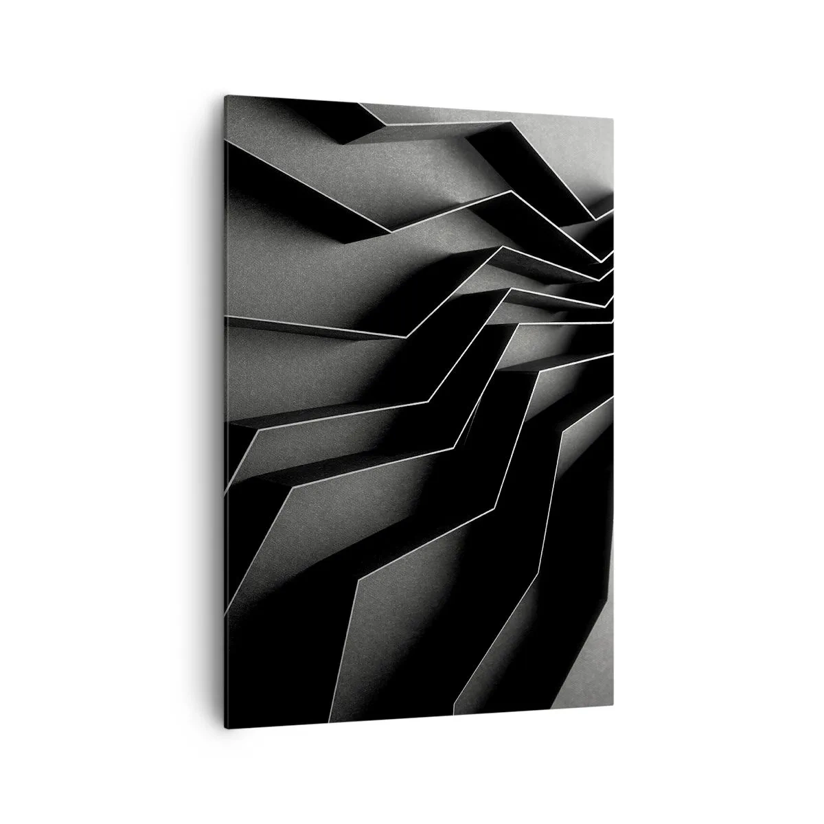 Quadro em tela - Ordem espacial - 70x100 cm