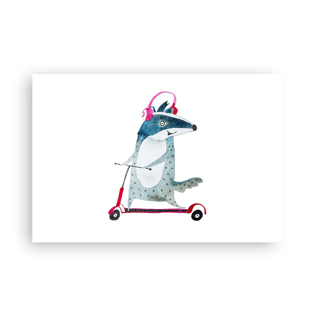 Pôster - A alegria do texugo - 91x61 cm