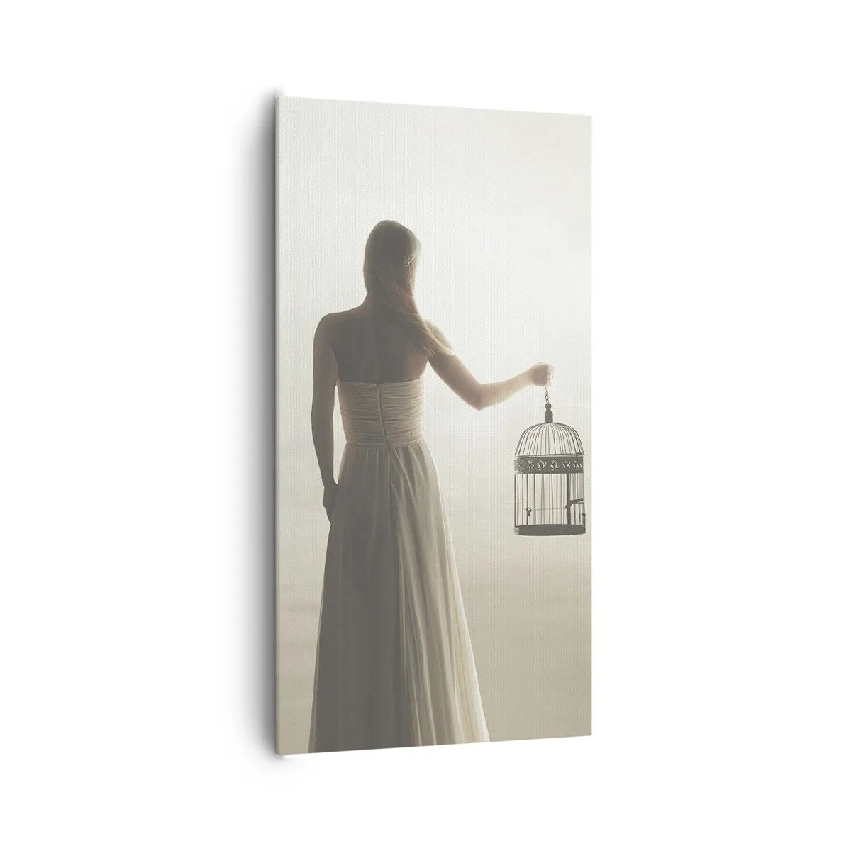 Quadro em tela - Seja livre - 65x120 cm