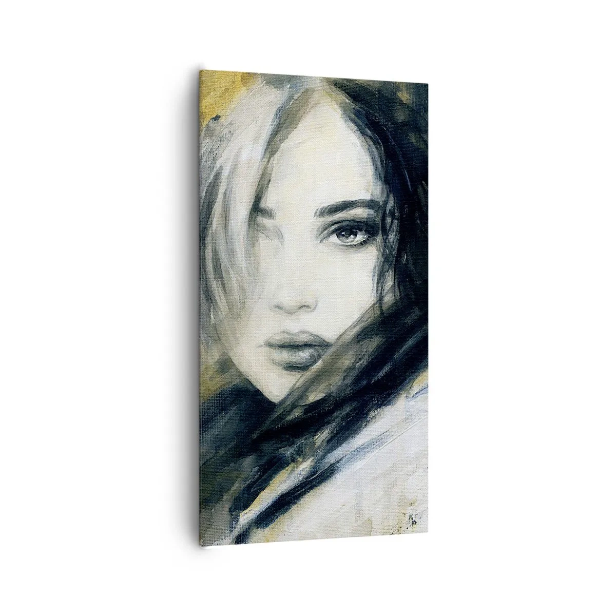 Quadro em tela - Mais inocente ou sensual? - 65x120 cm