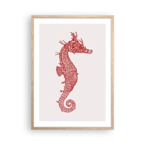 Pôster com moldura de carvalho claro - Uma criatura complexa - 50x70 cm