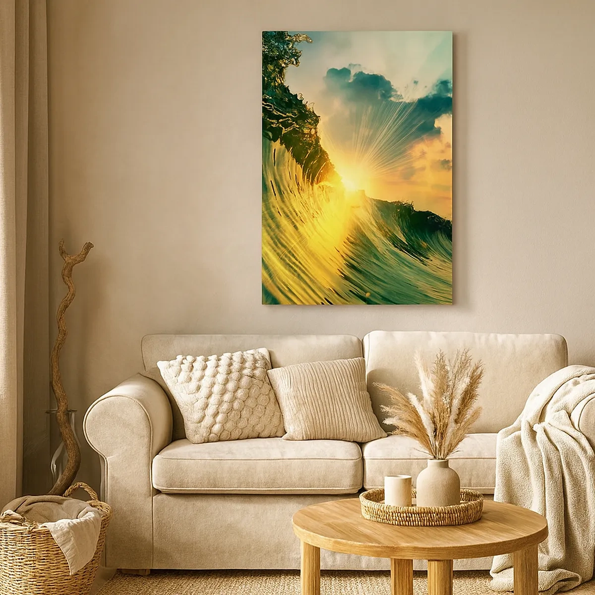 Quadro em tela - Surfer, onde está? - 50x70 cm