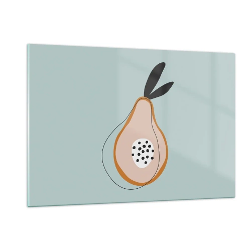 Quadro em vidro - Penetrar na natureza das coisas - 120x80 cm