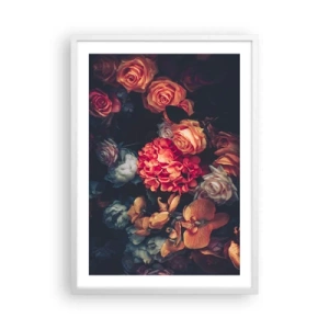 Pôster em moldura branca - Como nos mestres holandeses - 50x70 cm