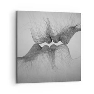 Quadro em tela - O beijo do vento - 60x60 cm