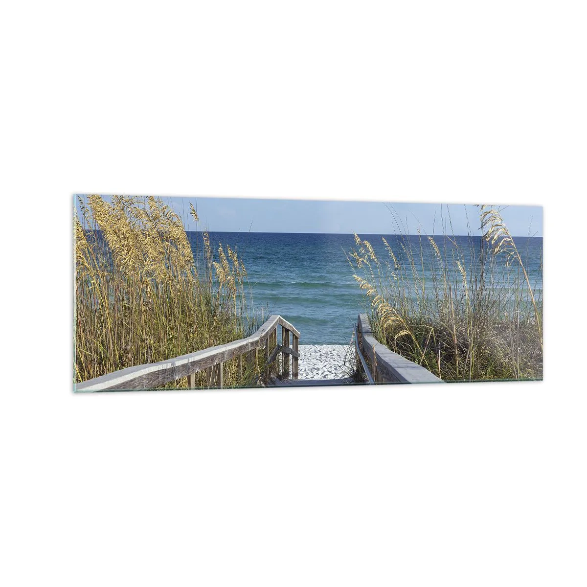Quadro em vidro - Ao sol, ao vento - 140x50 cm