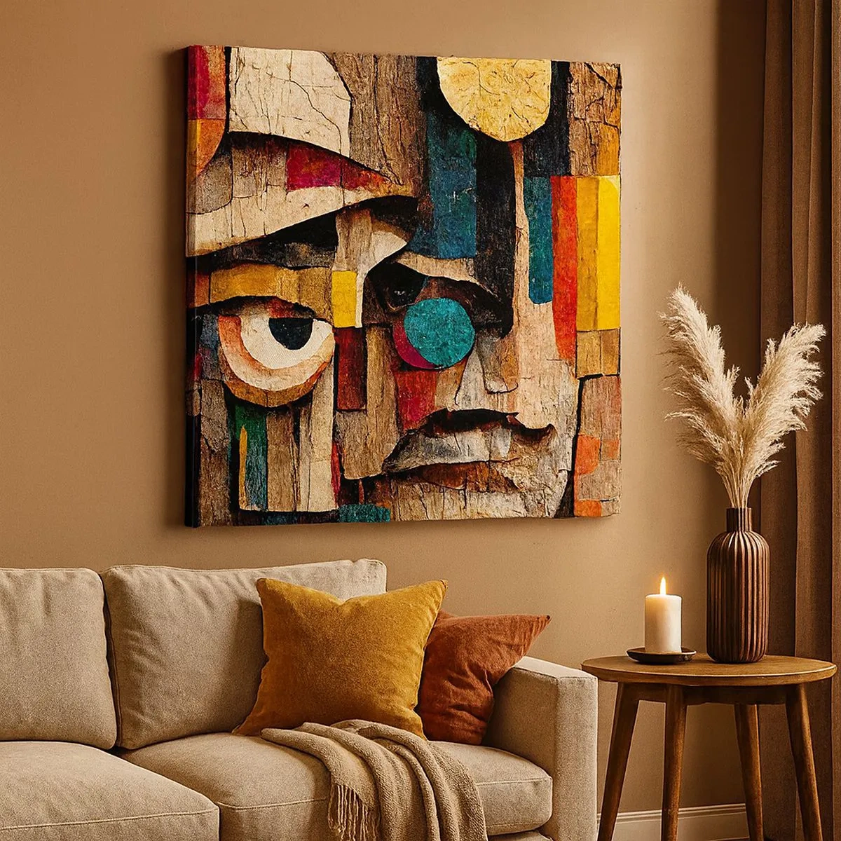 Quadro em tela - Vejo-te... - 30x30 cm