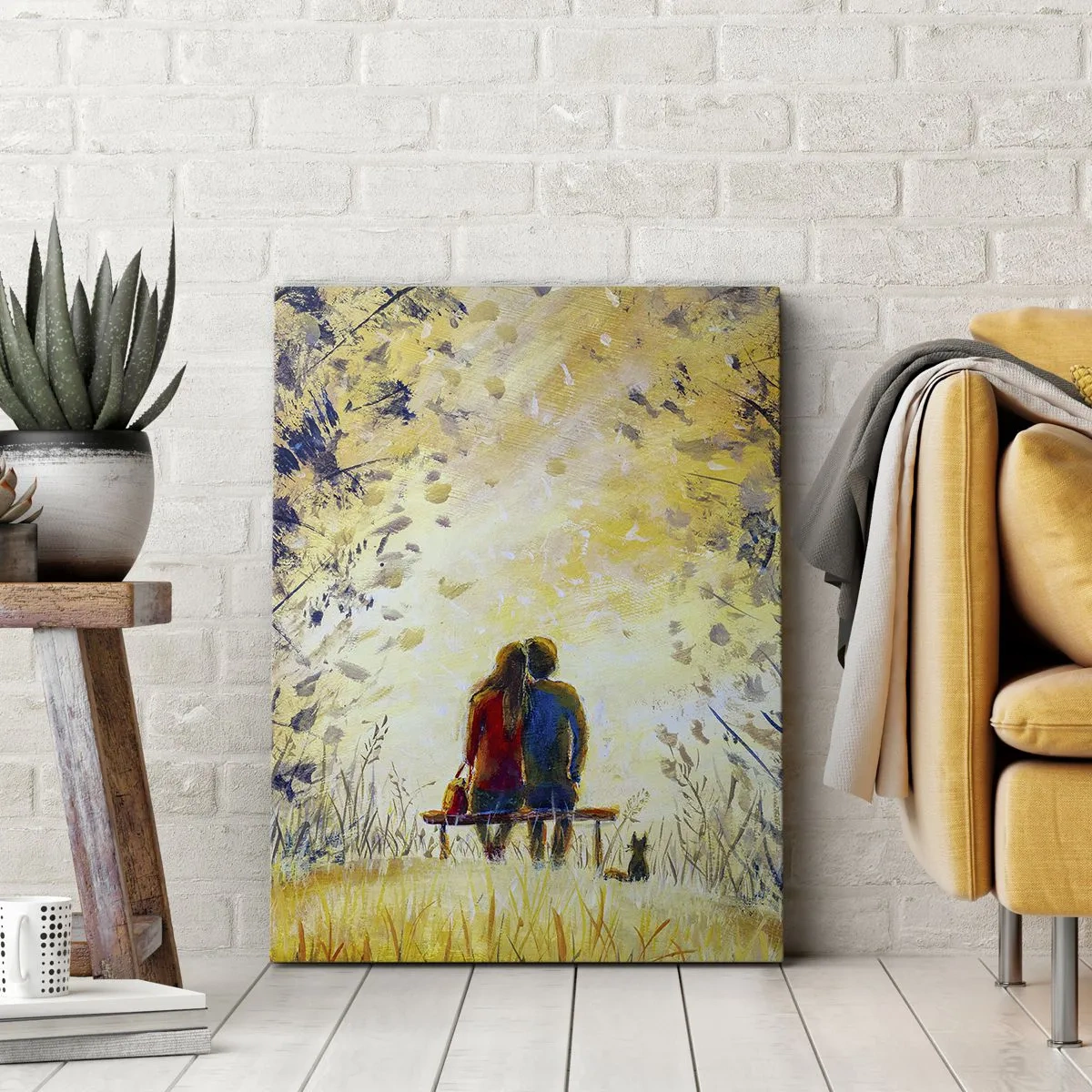 Quadro em tela - Um momento mágico - 50x70 cm