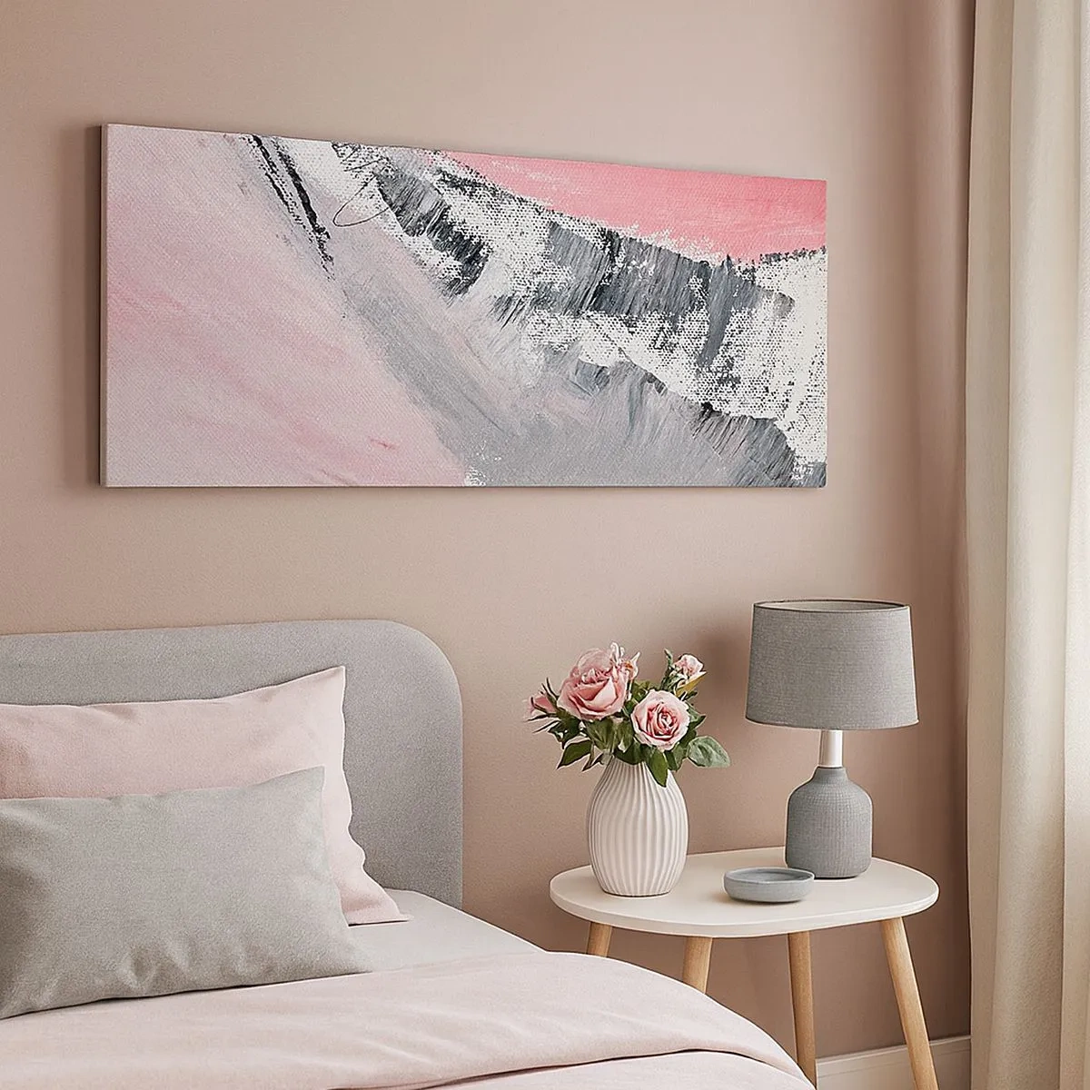 Quadro em tela - Composição à medida - 100x40 cm