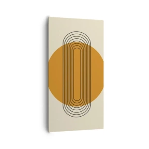 Quadro em tela - O plano perfeito - 65x120 cm