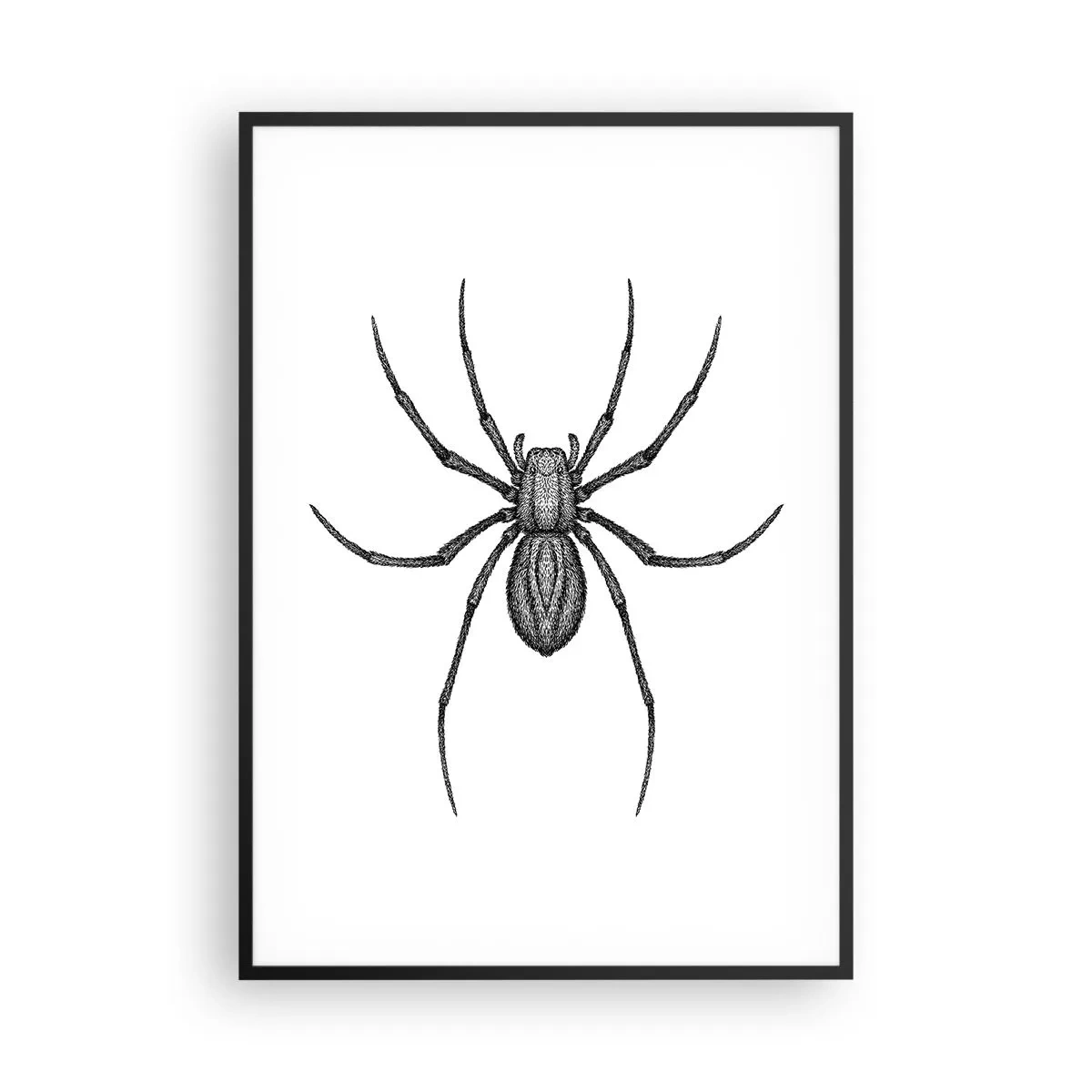 Pôster com moldura preta - Precisão perturbadora - 70x100 cm