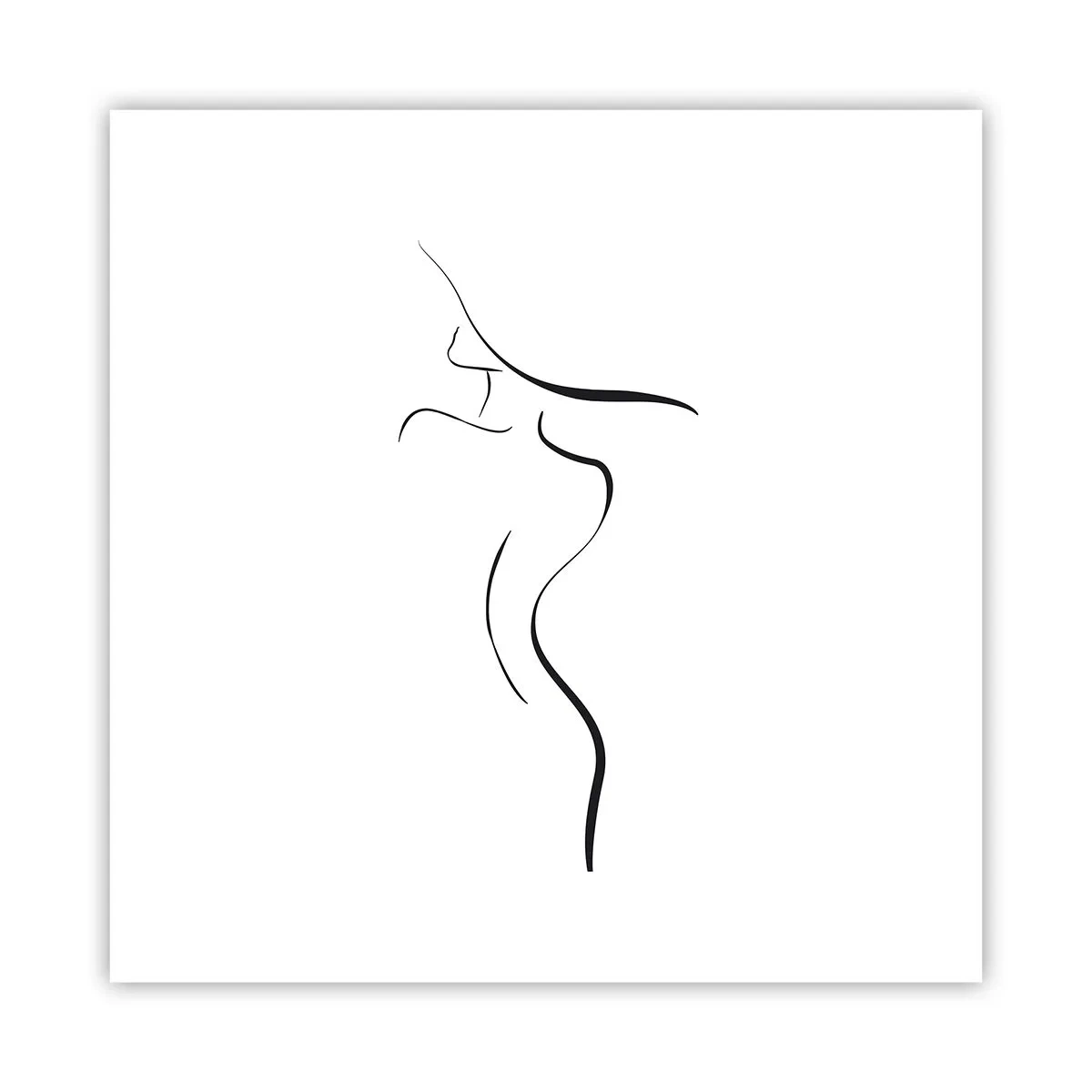 Pôster - Elusiva como uma onda - 40x40 cm