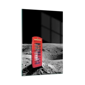 Quadro em vidro - Piada espacial - 80x120 cm