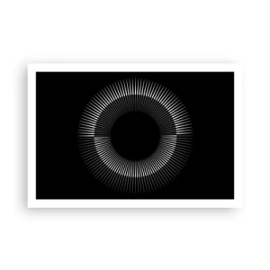 Pôster - Sol preto - 91x61 cm