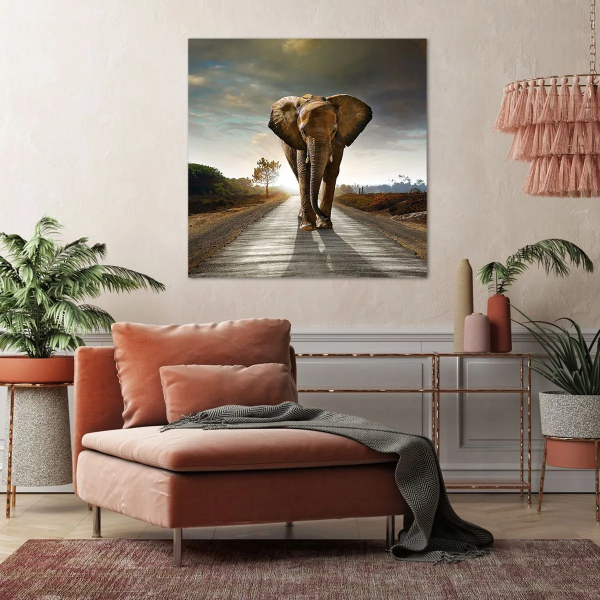 Quadro em tela - Não faz parte da composição da porcela - 60x60 cm